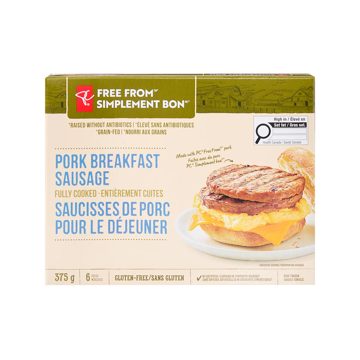 Galettes Dejeuner Porc