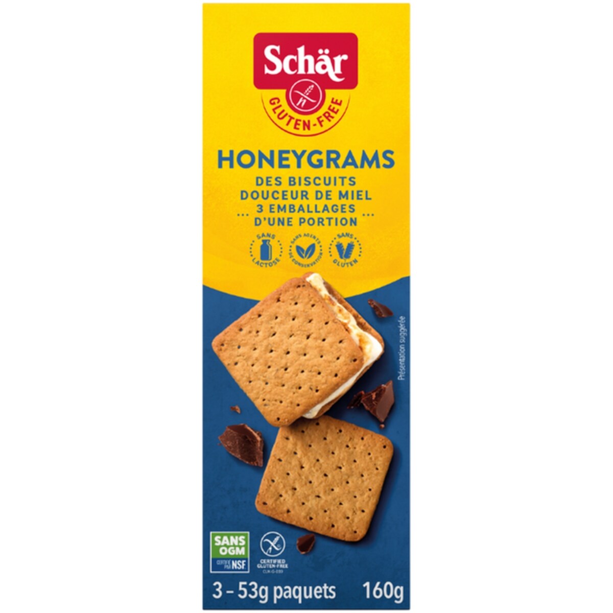 Gluten-free honeygrams