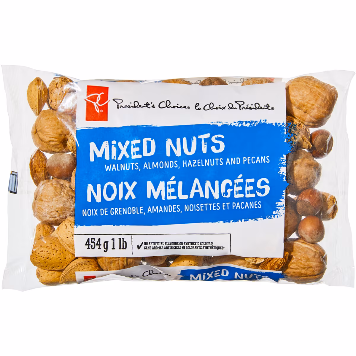 Noix mélangées