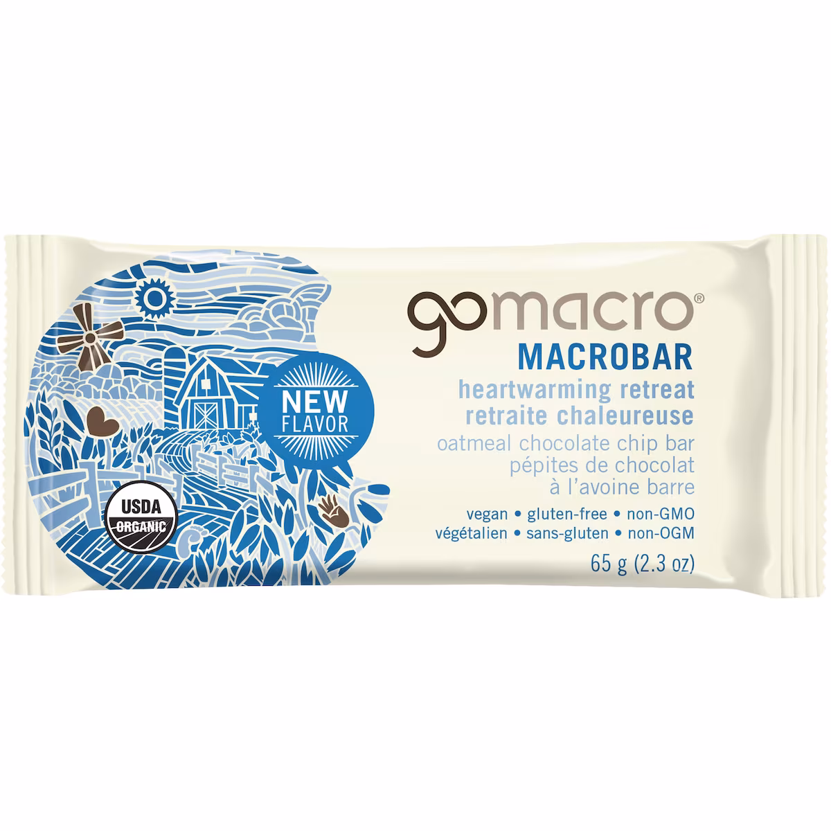 Go Macro pépites de chocolat à l'avoine barre