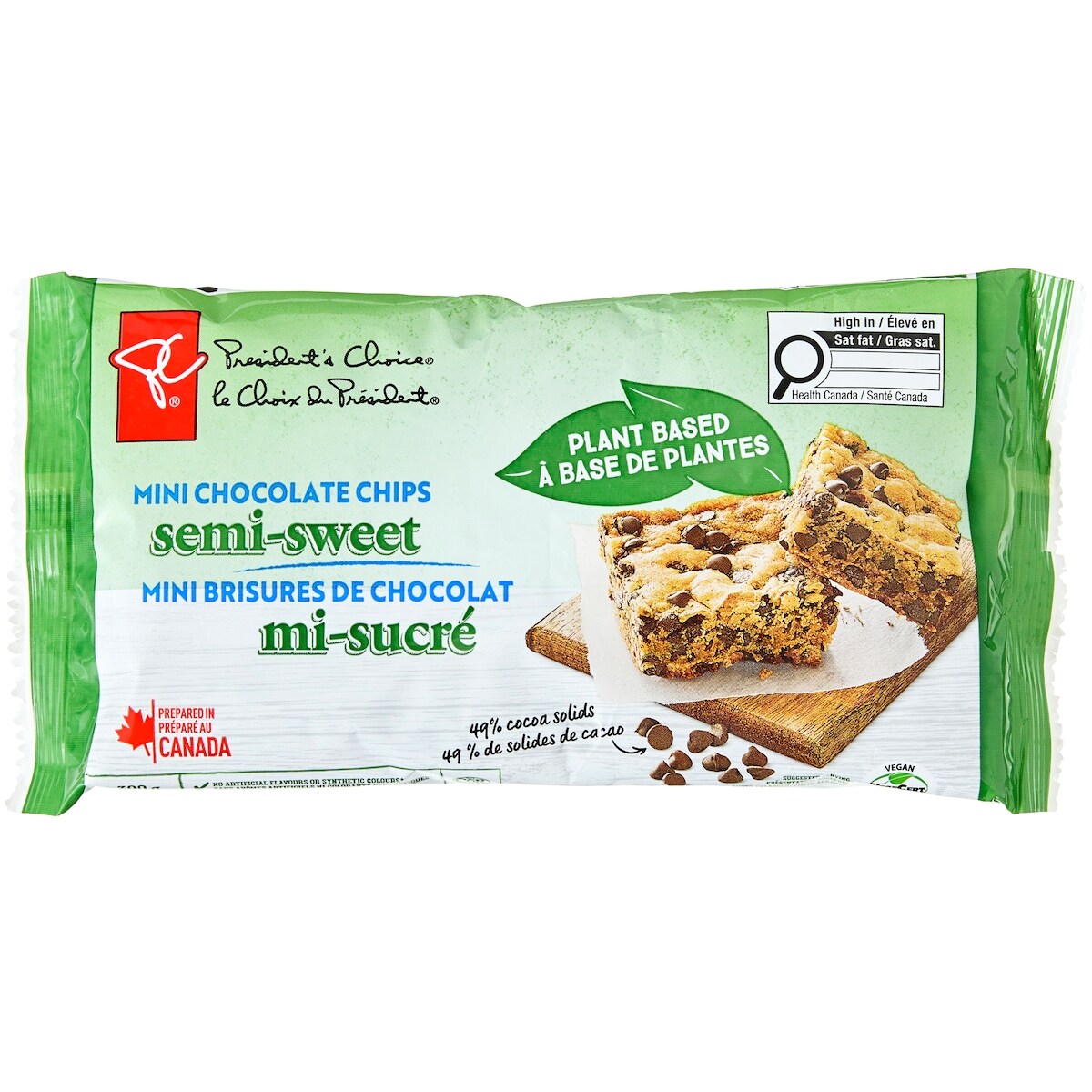 Mini Brisures de chocolat mi-sucré À base de plantes