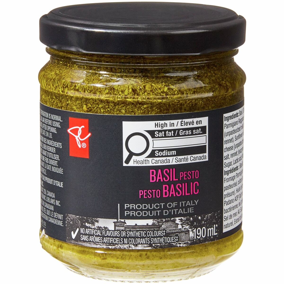 Pesto au basilic