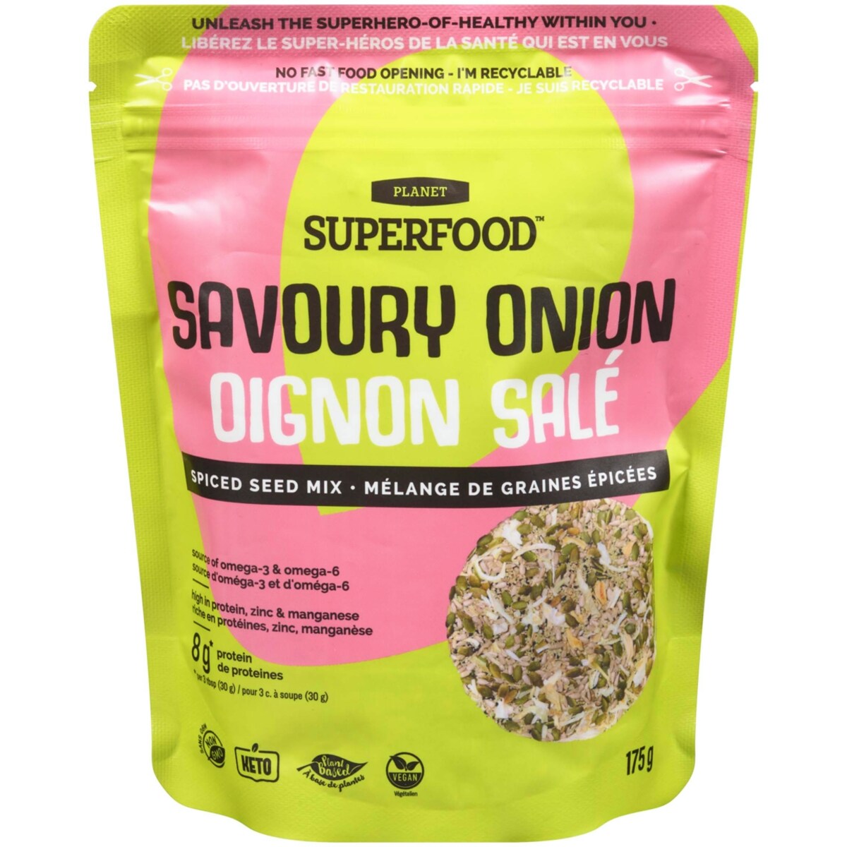 Oignon Salé Super Graines