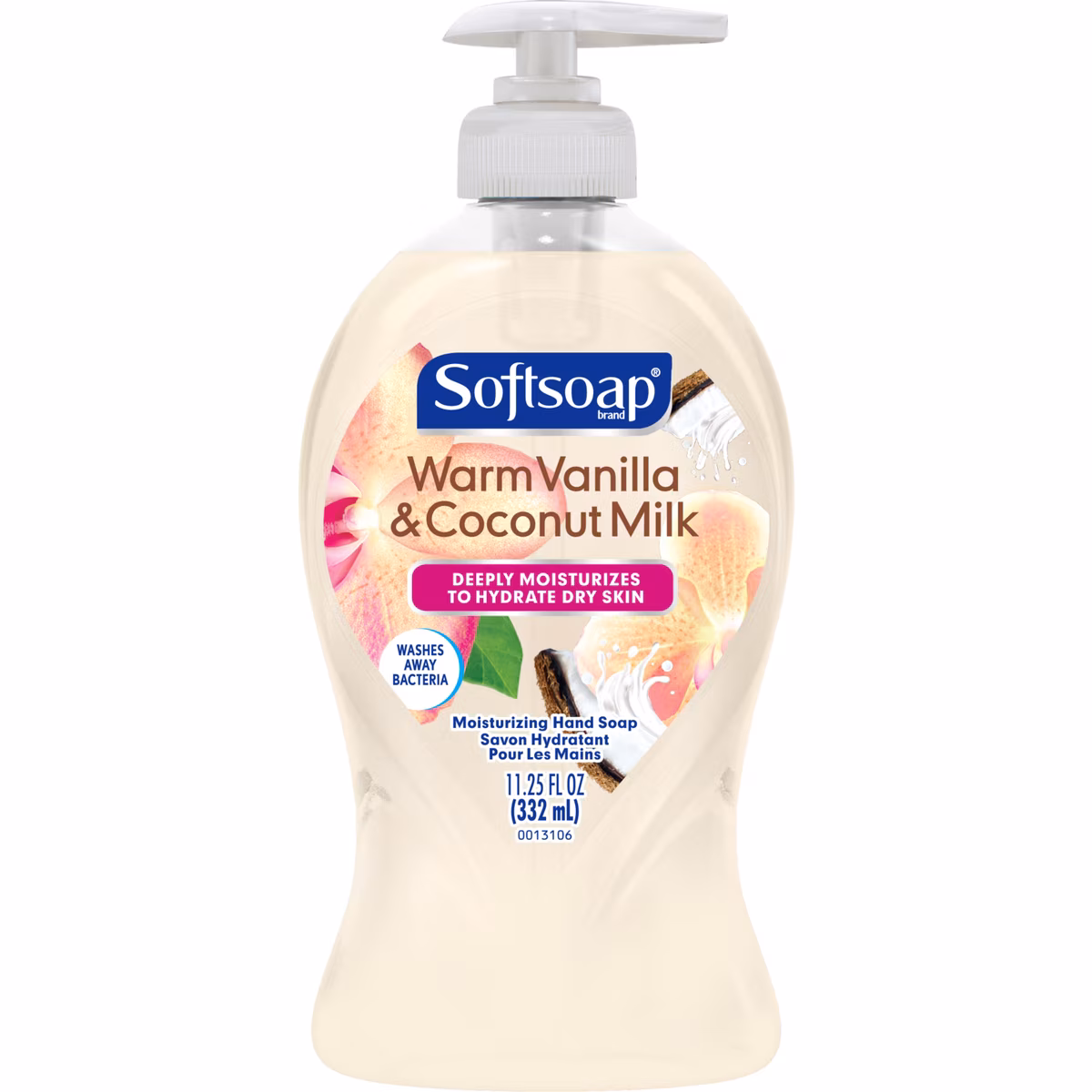Savon à mains au parfum de vanille chaude et noix de coco douce
