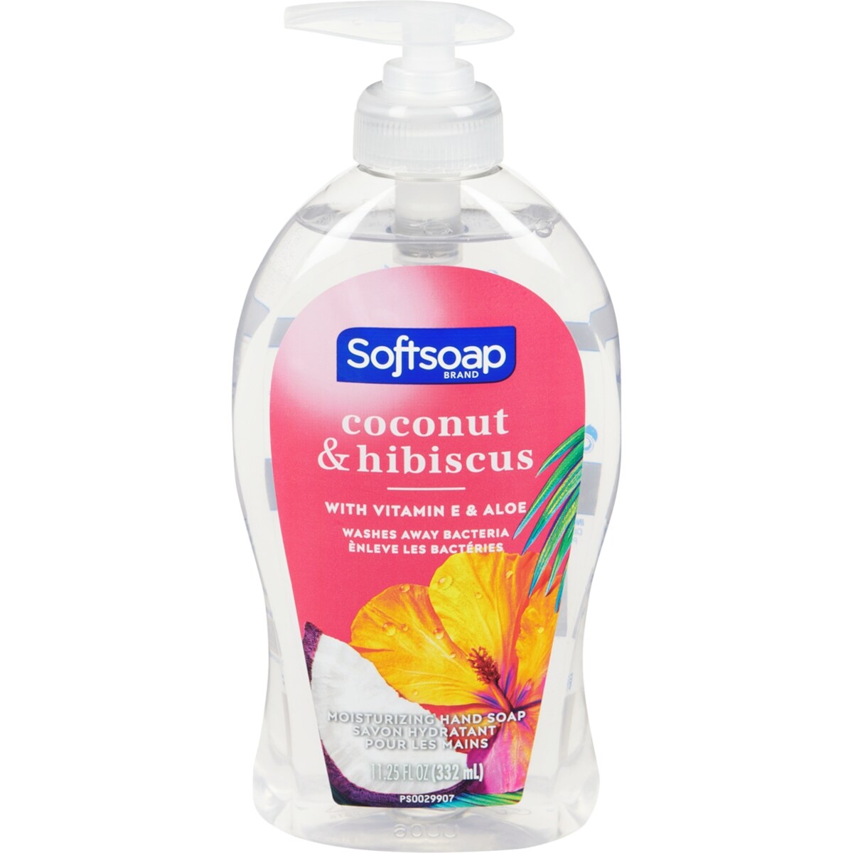 Pompe De Savon Liquide Pour Les Mains Hydratant Coconut & Hibiscus
