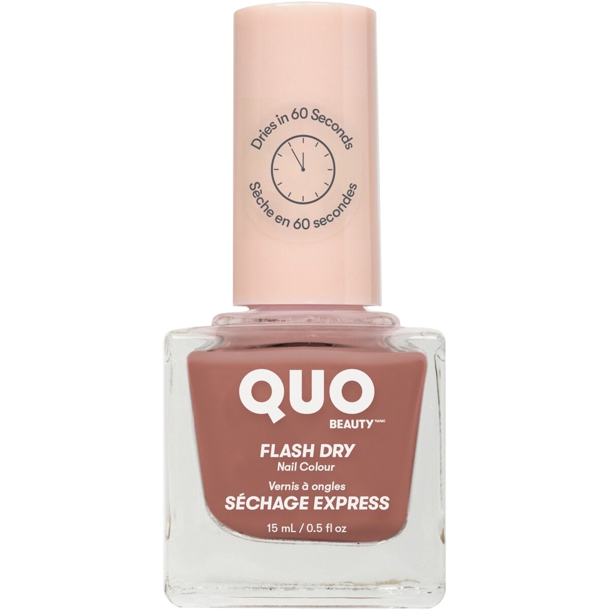 Vernis à ongles séchage express rosé