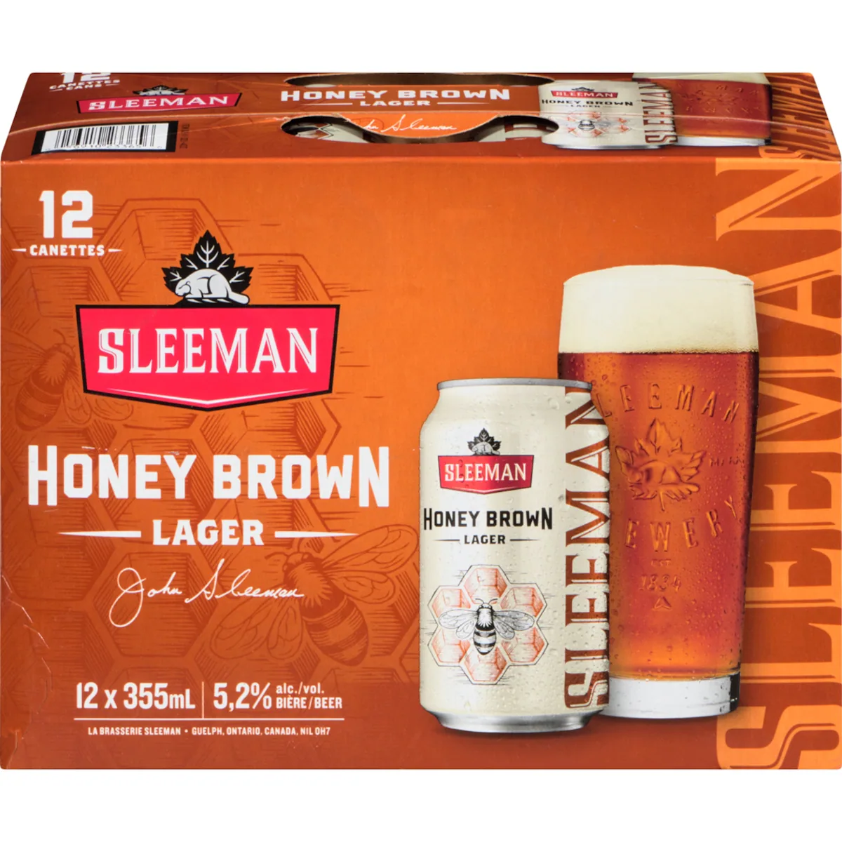 Honey Brown Lager Bière (Pièce didentité requise au moment du ramassage)