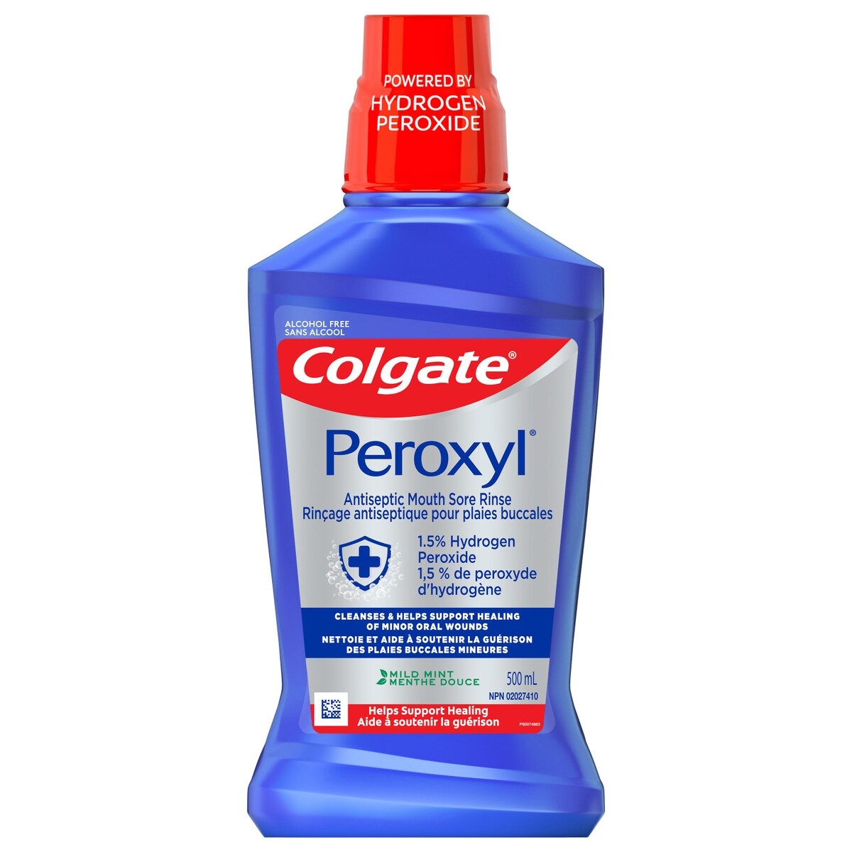 Rince-bouche antiseptique pour plaies buccales Peroxyl