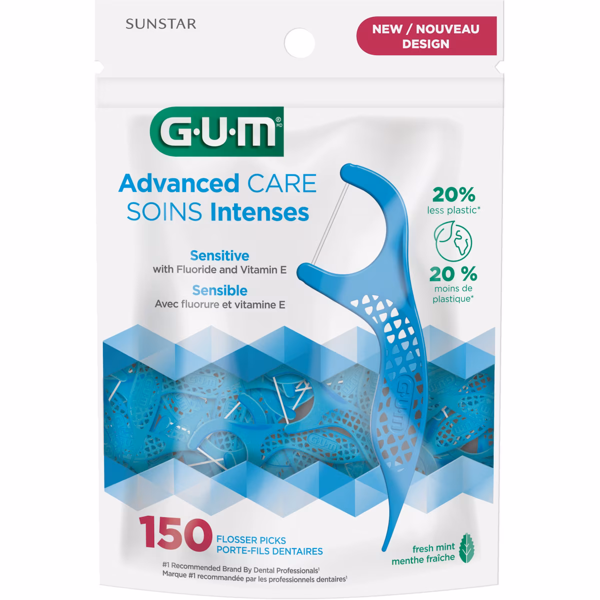 Porte-Fil Soins Intenses avec vitamin E et fluor