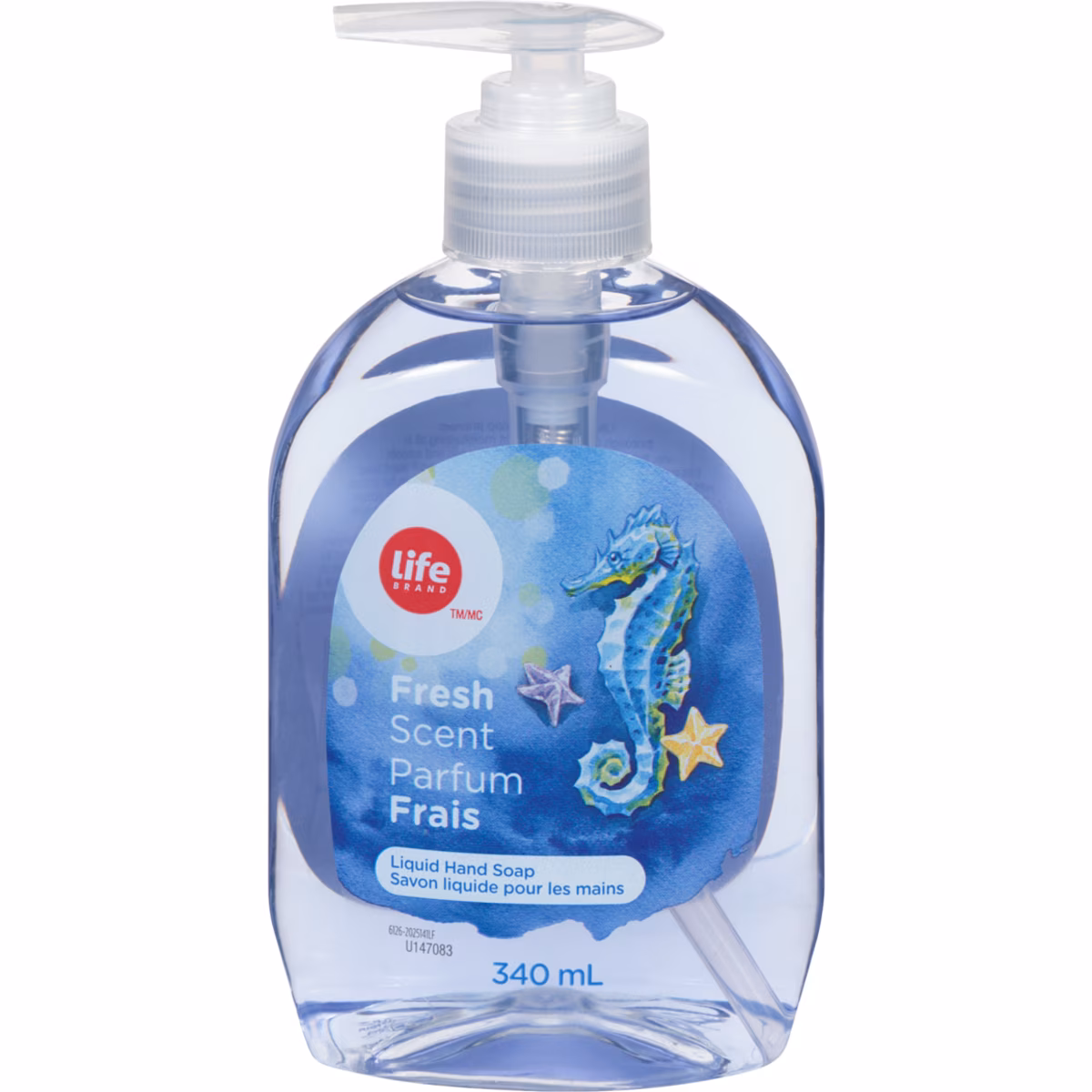Savon pour les mains, aquarium