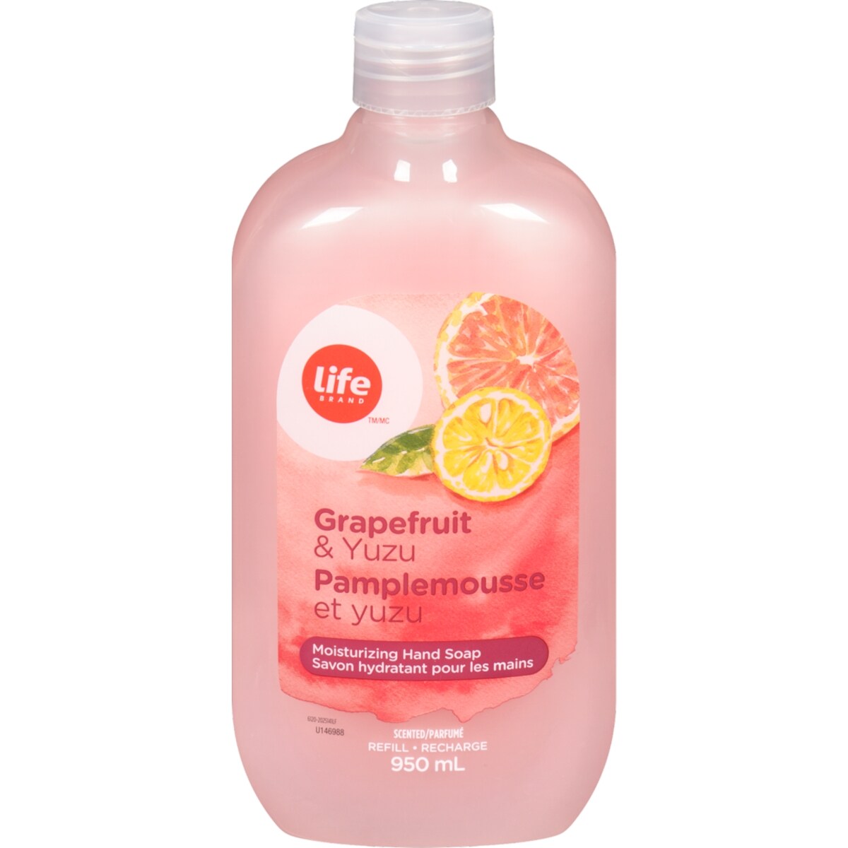 Savon hydratant pour les mains pamplemousse et yuzu