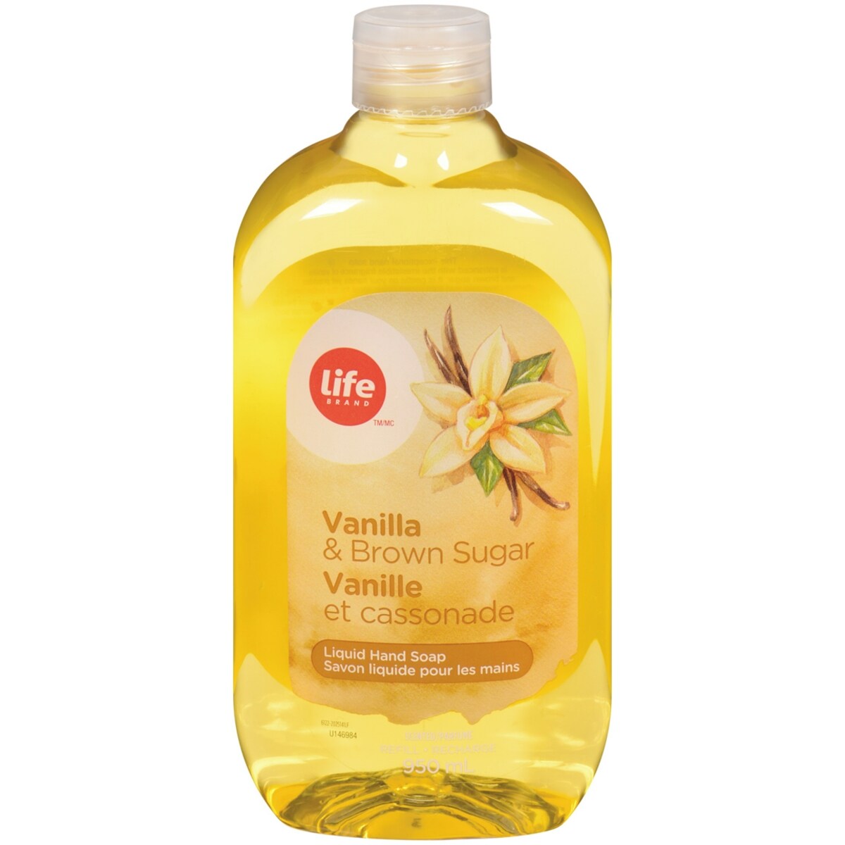 Savon liquide pour les mains vanille et cassonade