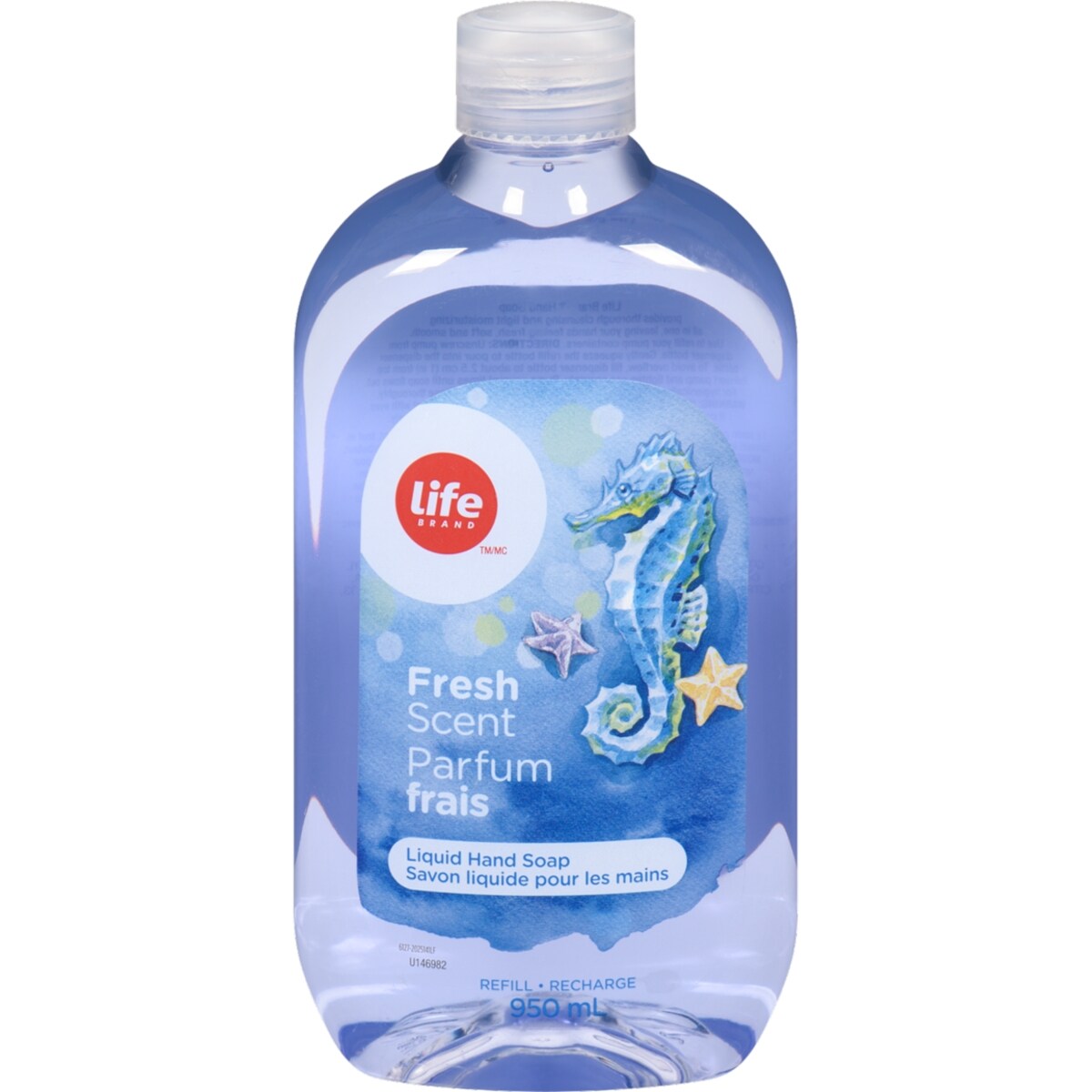 Savon liquide pour les mains parfum frais