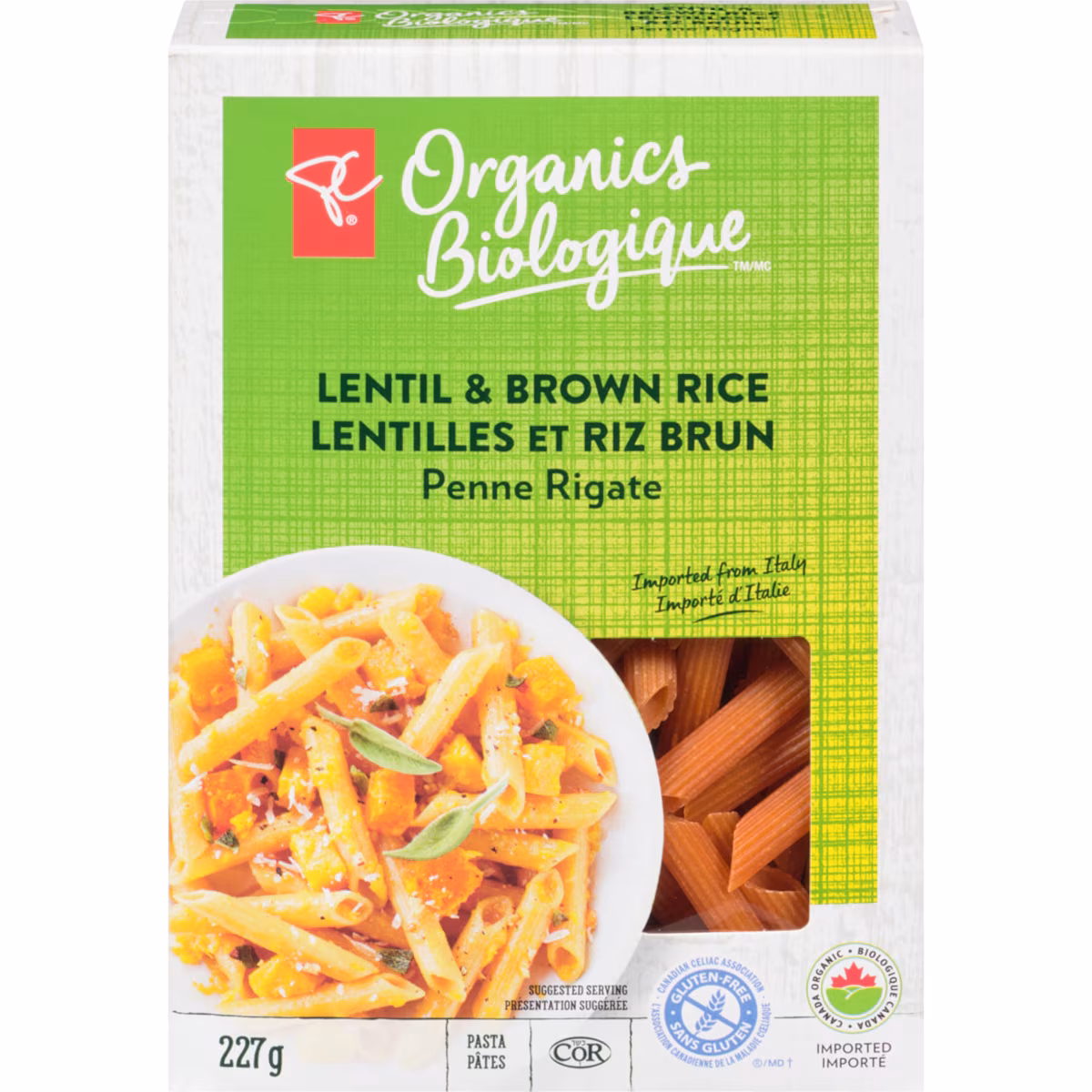 Pco Gf Red Lentilles Riz Penne