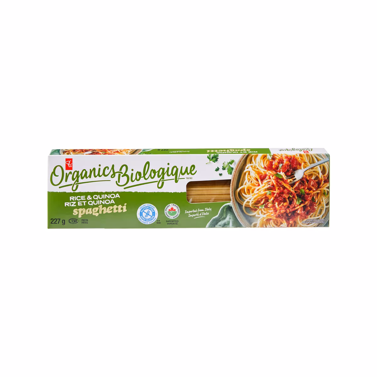 Quinoa Riz Spaghetti