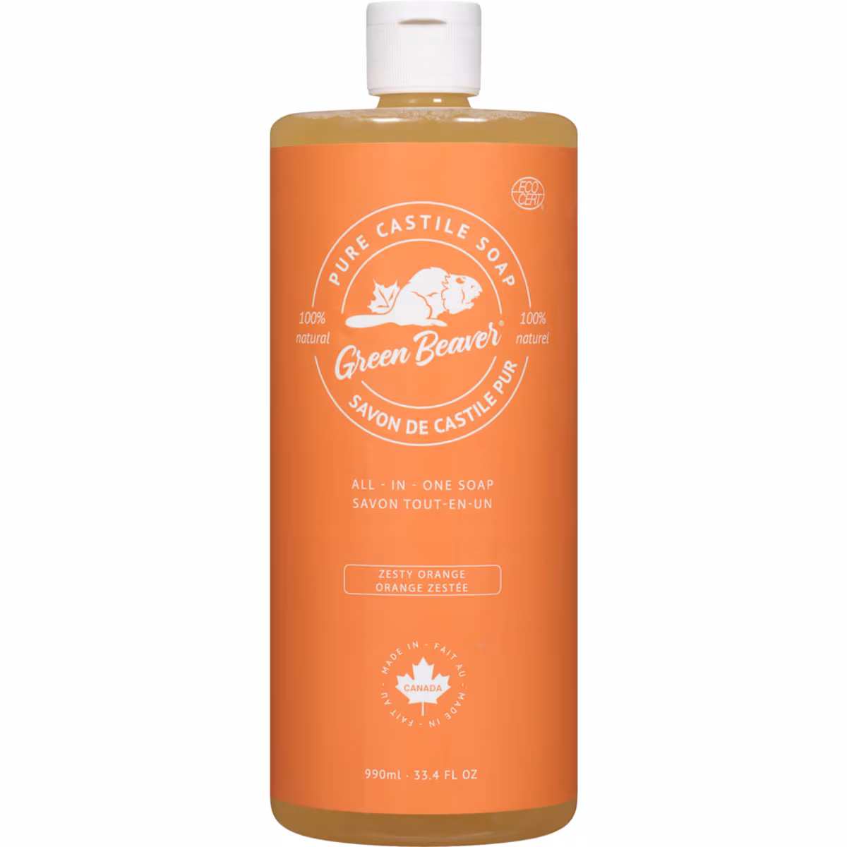 Orange Fruitée Savon Tout Usage