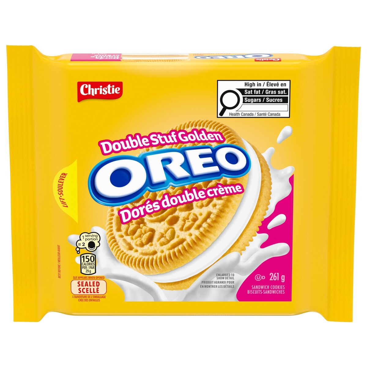 Oreo Double Crème Doré Biscuits