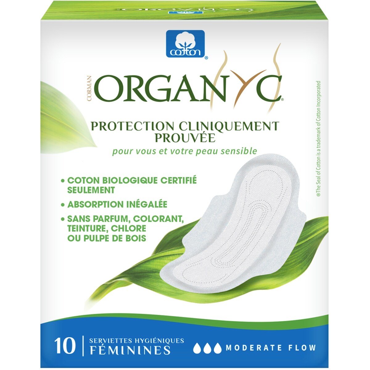 Serviettes Hygiéniques Féminines, Flux Normal