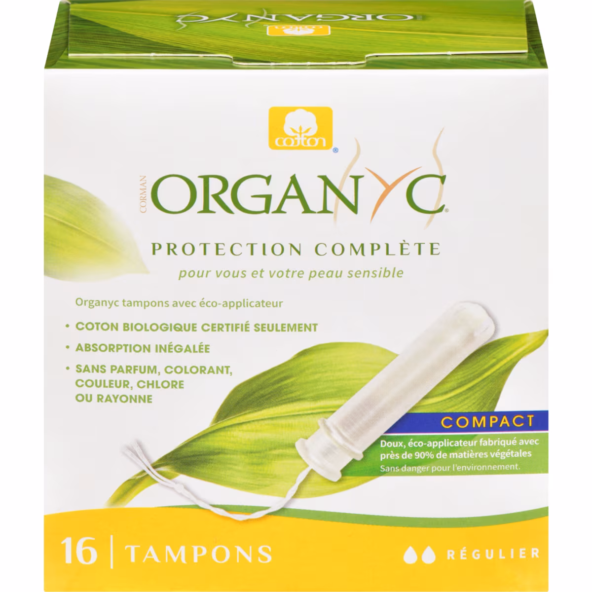 Tampon, Régulier