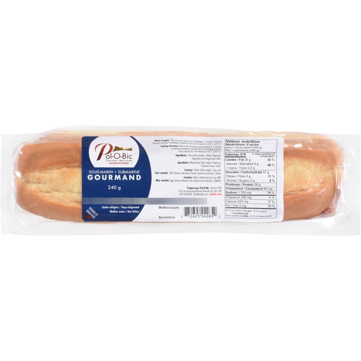 Sous-Marin Gourmand