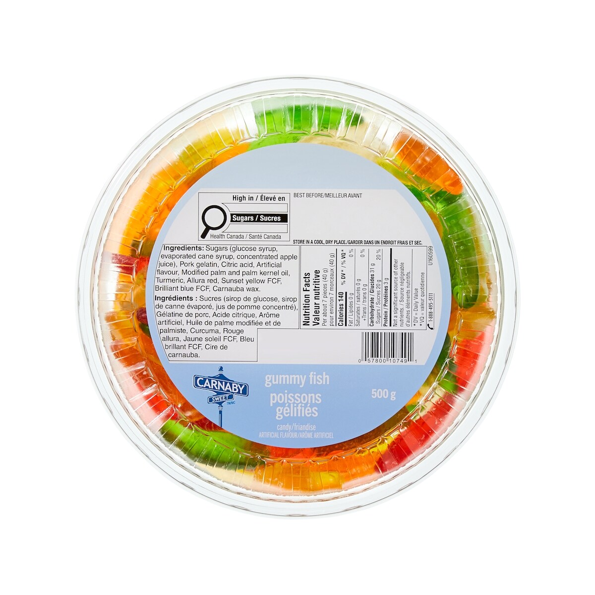 Poissons gélifiés
