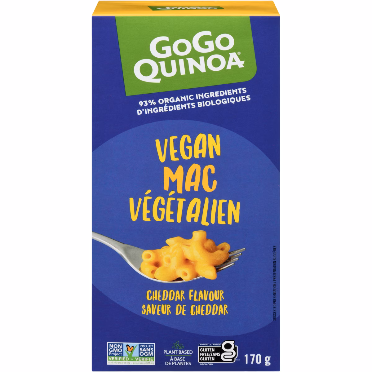 Macaroni au fauxmage végétalien sans gluten