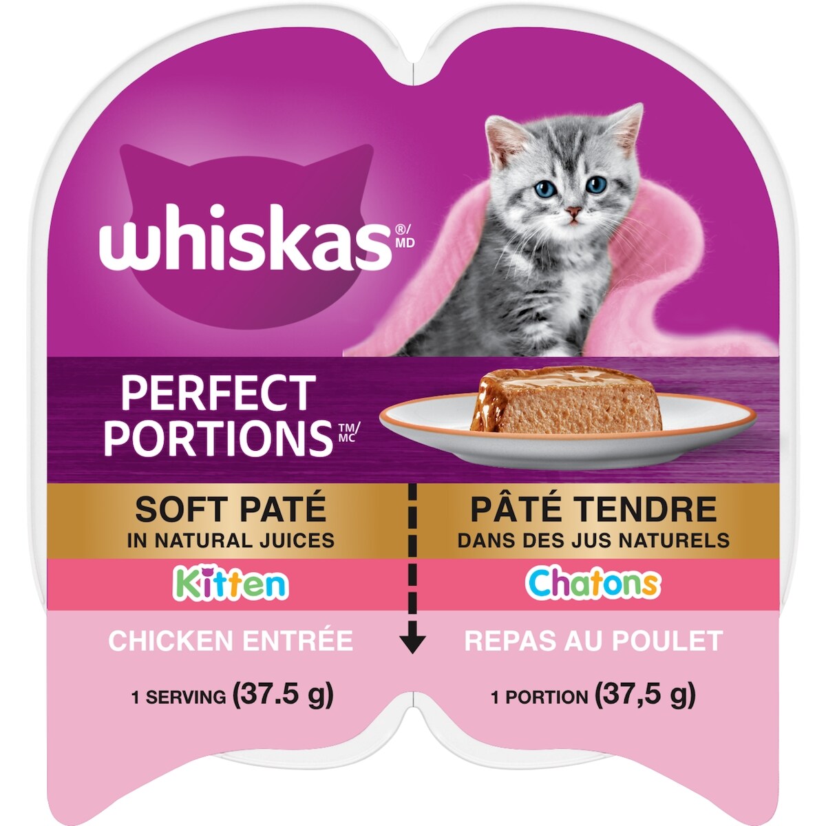 Nourriture De Qualité Pour Chatons Repas Au Poulet