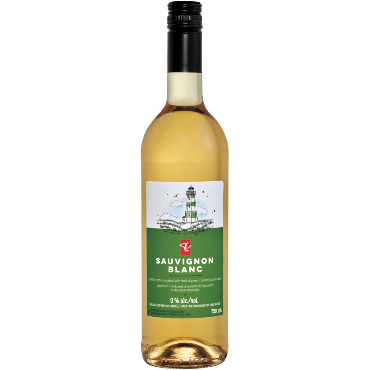 Vin sauvignon blanc désalcoolisé
