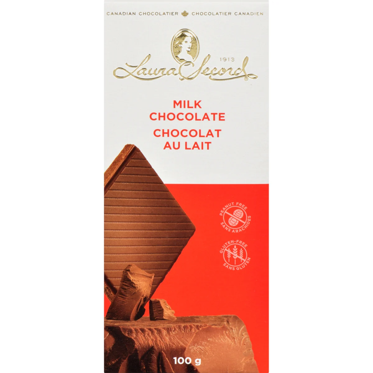 Tablette de chocolat au lait fin
