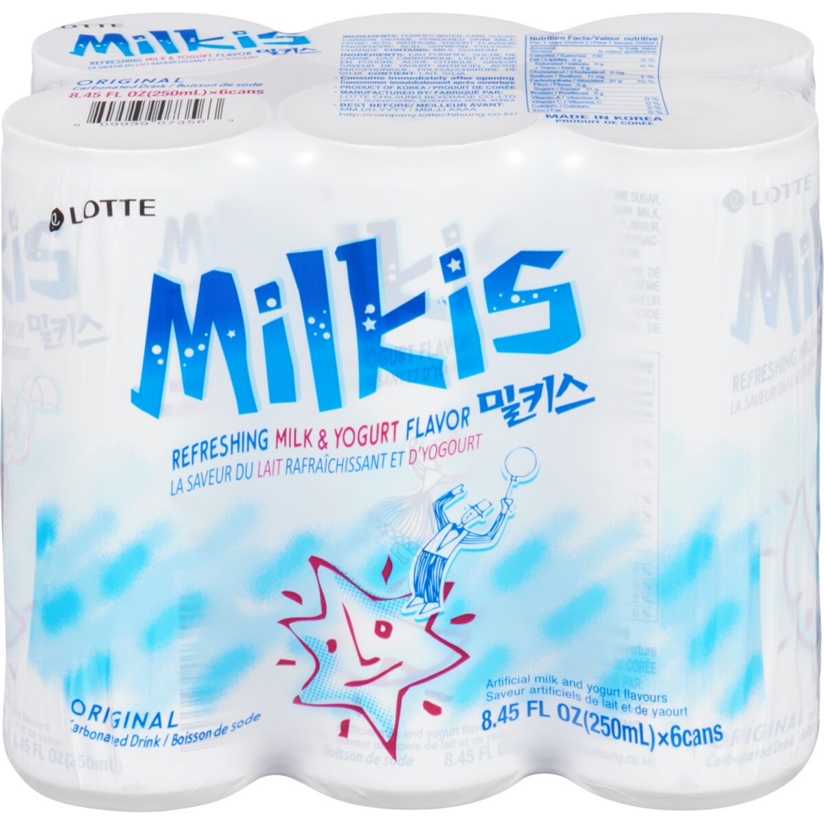 Milkisboisson De Sodela Saveur Du Lait Rafraîchissant Et D'Yogourt Original