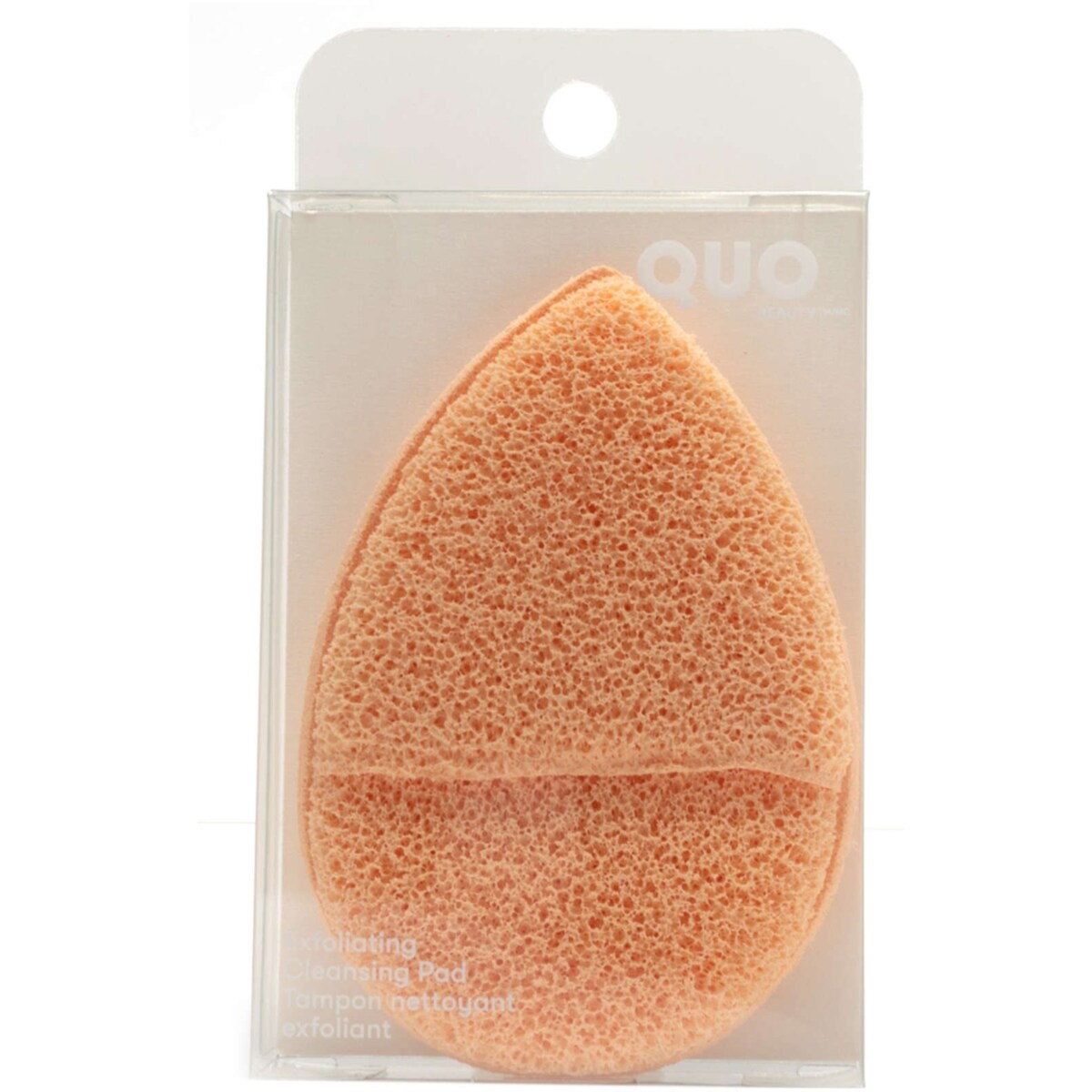 Tampon nettoyant exfoliant en goutte