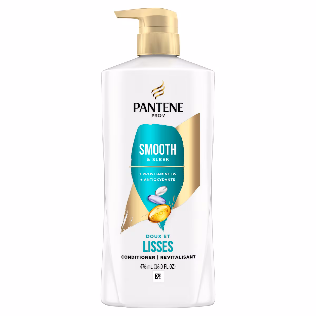 Revitalisant  Smooth and Sleek, combat les frisottis, sûr pour les cheveux colorés, sans parabènes