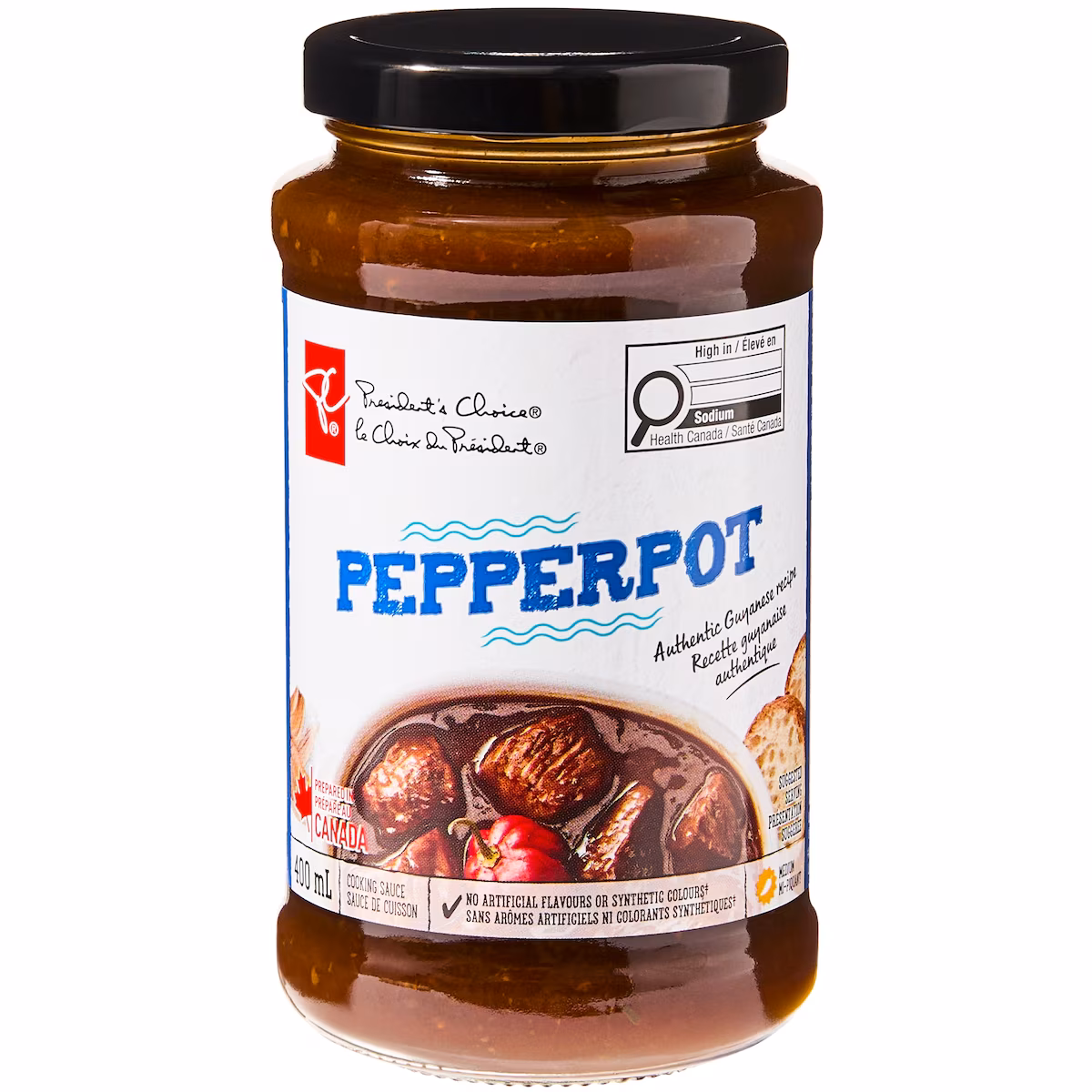 Sauce de cuisson Pepperpot