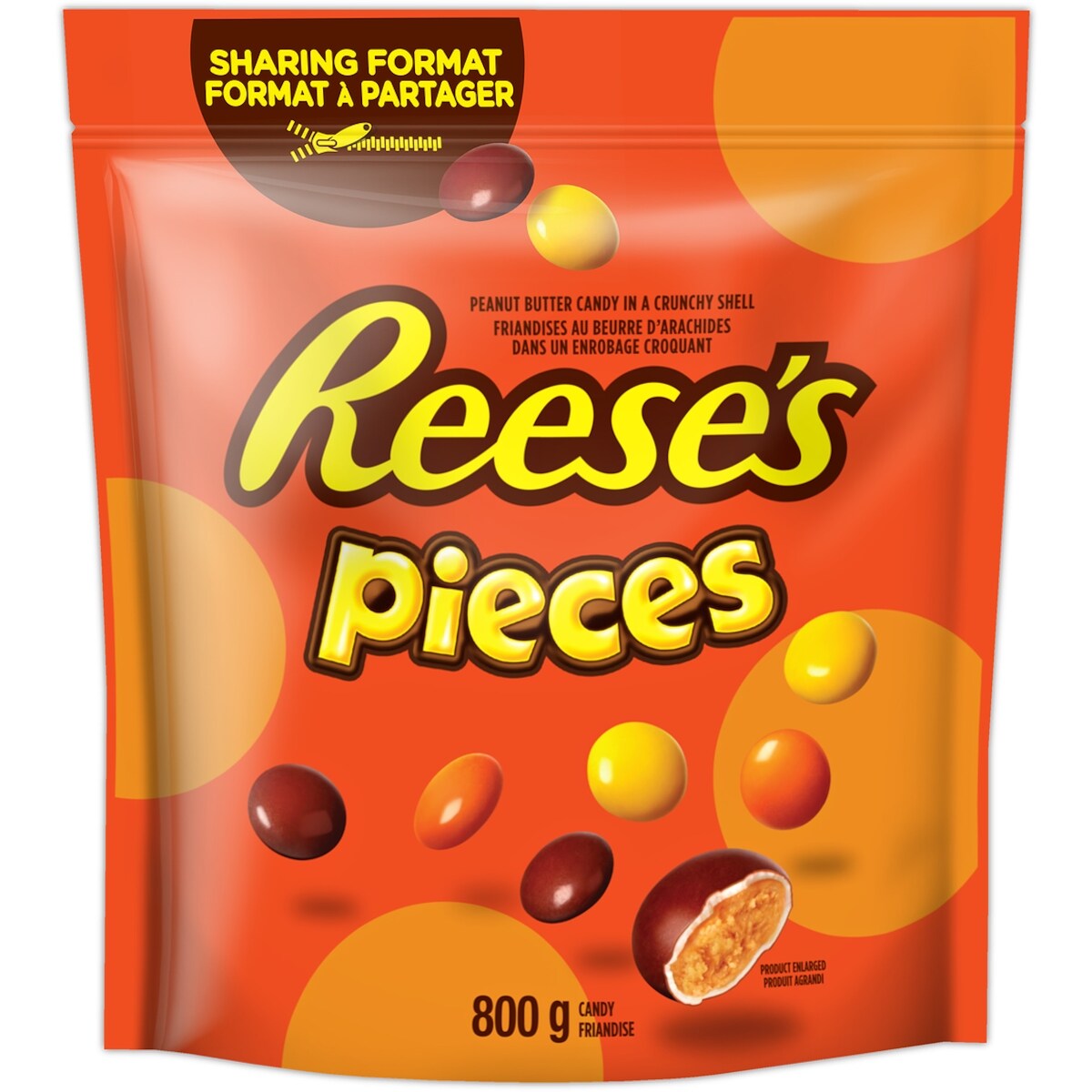 Friandises au beurre d'arachides REESE'S PIECES