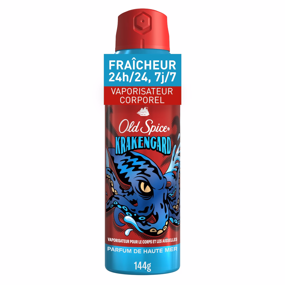 Vaporisateur pour le corps  sans aluminium pour hommes, Krakengard