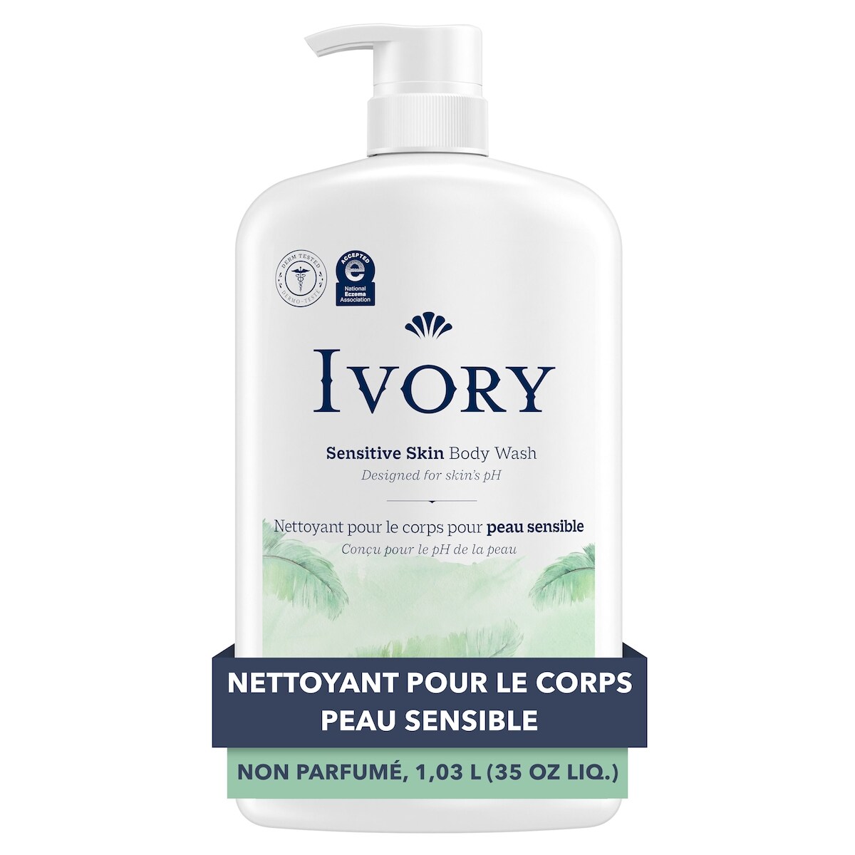 Nettoyant pour le corps doux non parfum