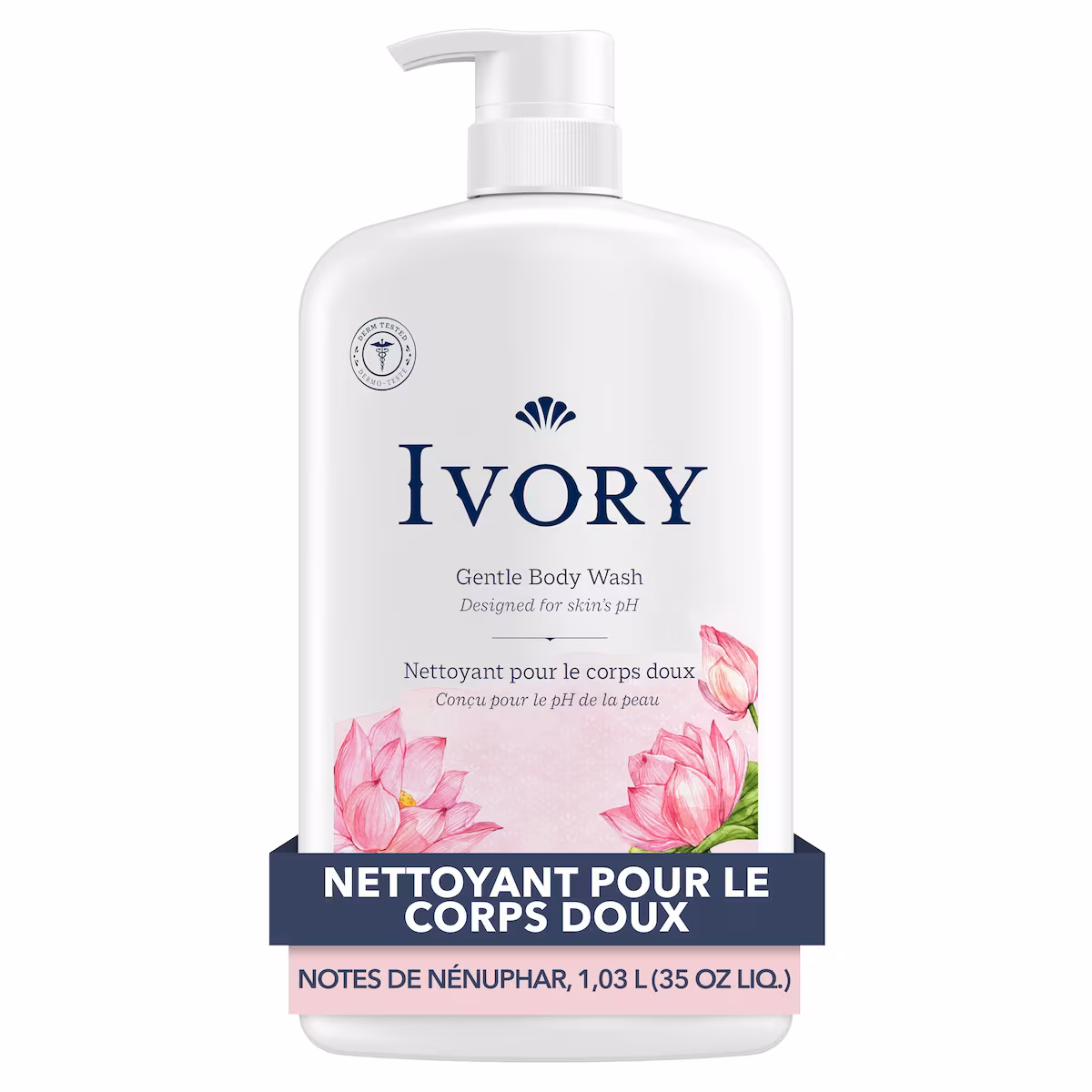 Nettoyant pour le corps doux - parfum de lis d'eau