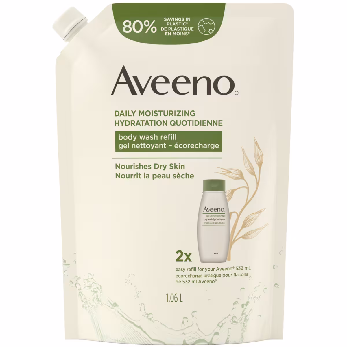 Gel nettoyant hydratant quotidien Écorecharge