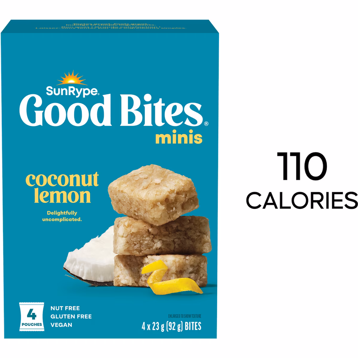 Mini bouchées de noix de coco au citron Good Bites MINIS