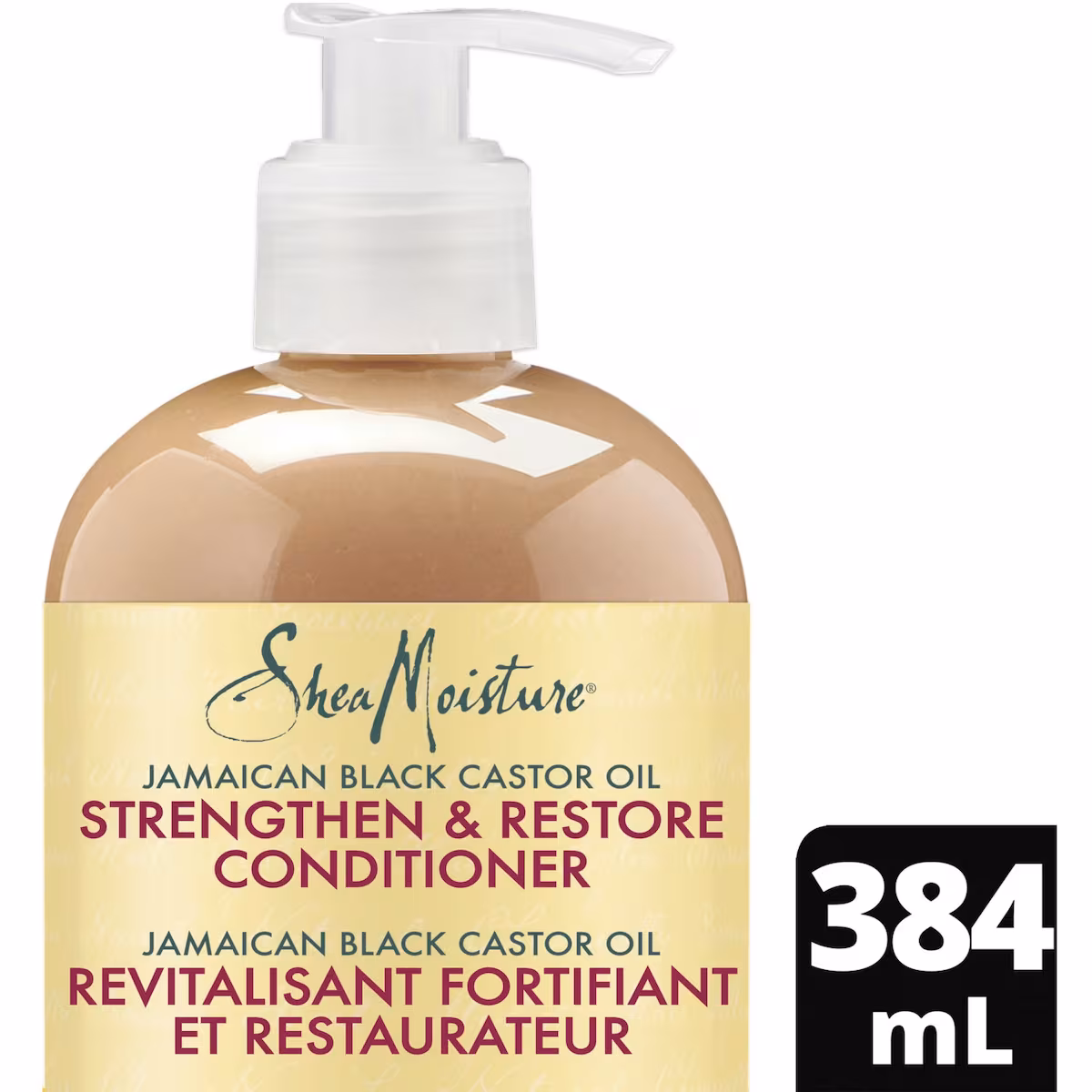 Revitalisant Fortifiant et Restaurateur Huile de Ricin Noire de Jamaïque avec beurre de karité,