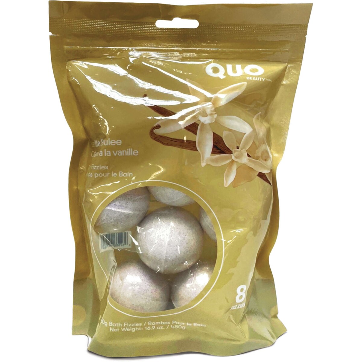 Crème à la vanille bombs pour le bain