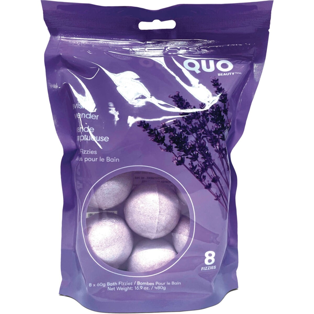 Lavande somptueuse bombs pour le bain