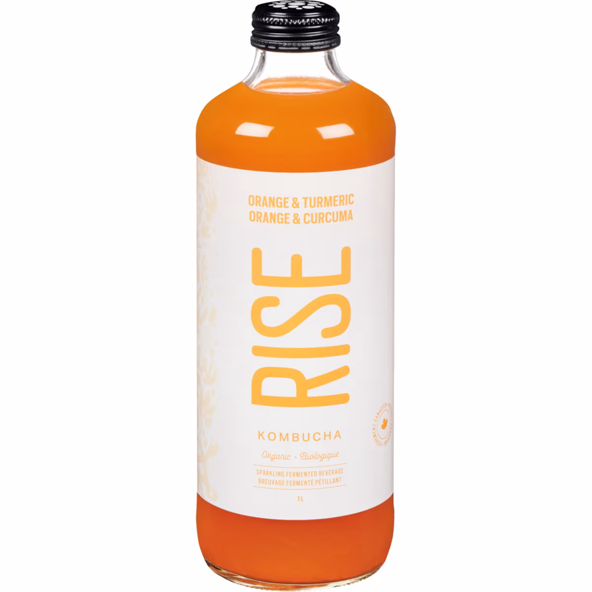 RISE KOMBUCHA ORANGE CURCUM 1L