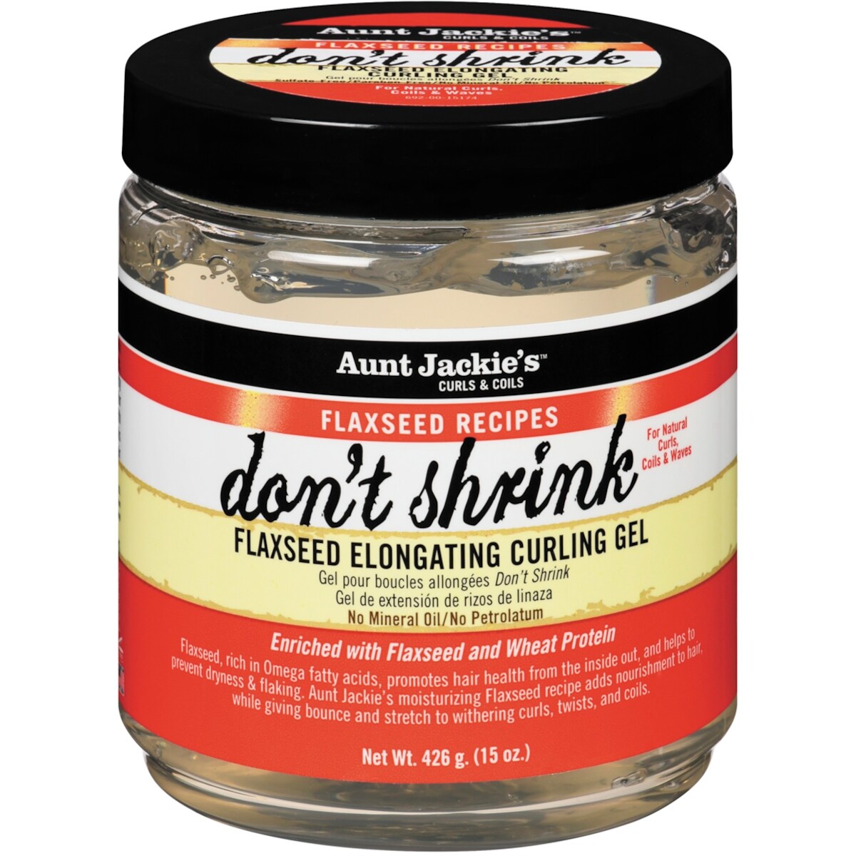 Gel pour boucles allongées don't shrink