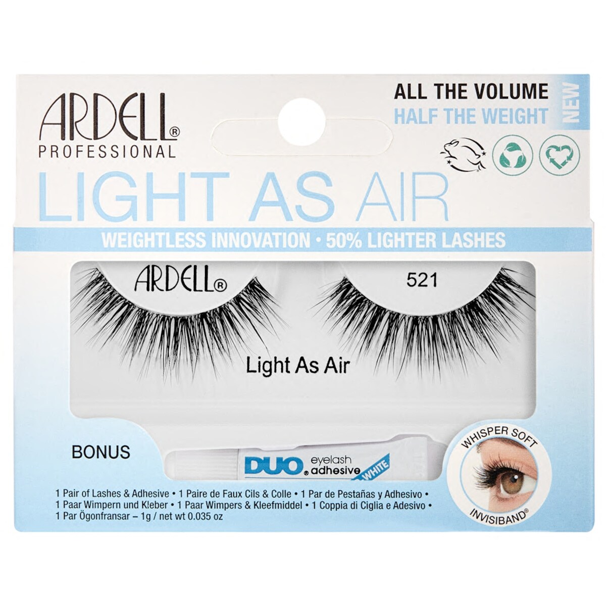 Faux cils Légers 521