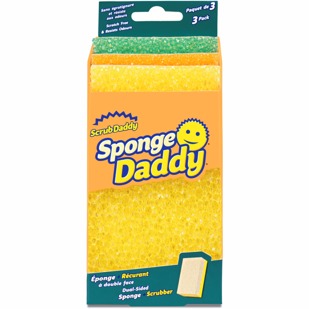 Sponge Daddy paquet de 3