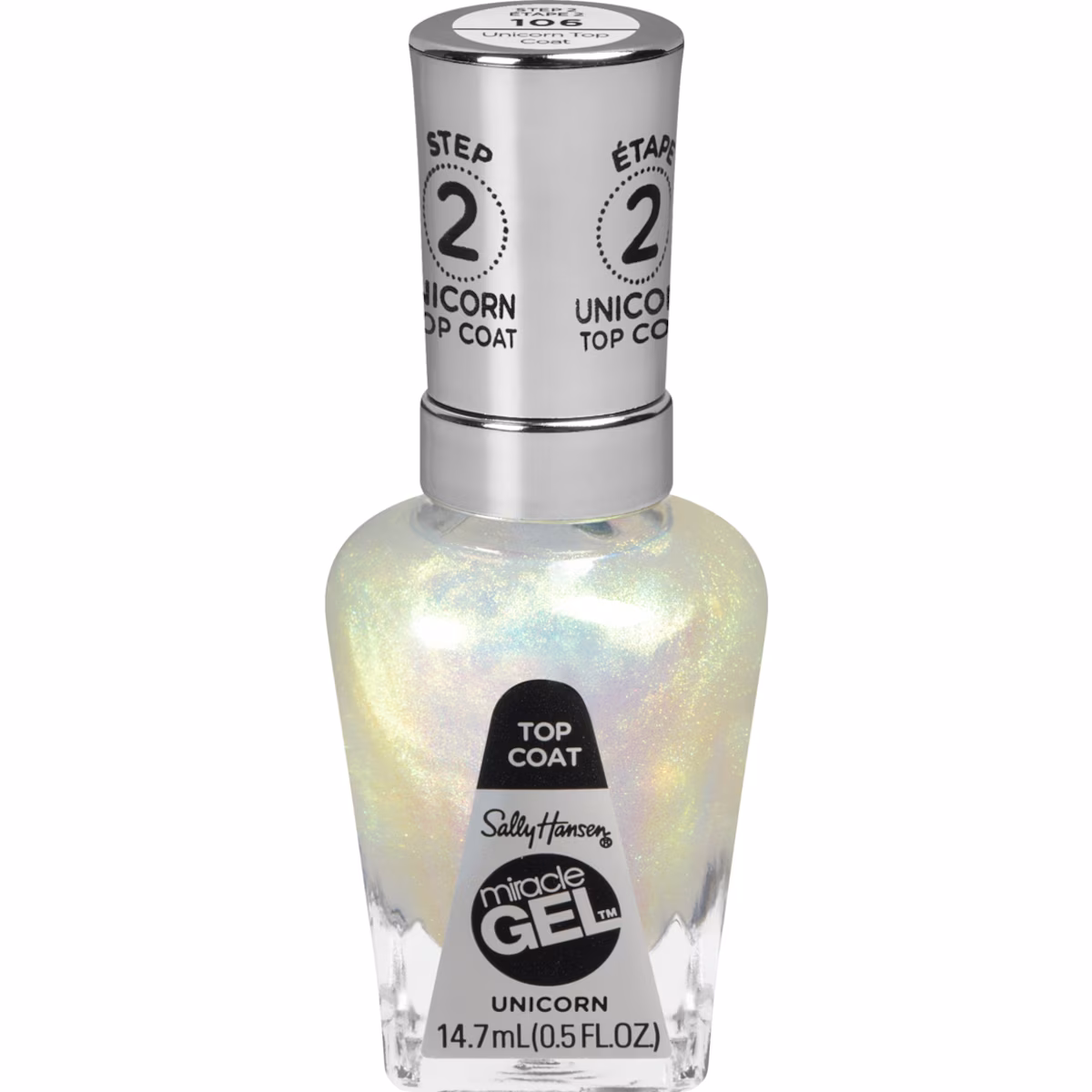Miracle gel 106 étape 2 unicorn top coat
