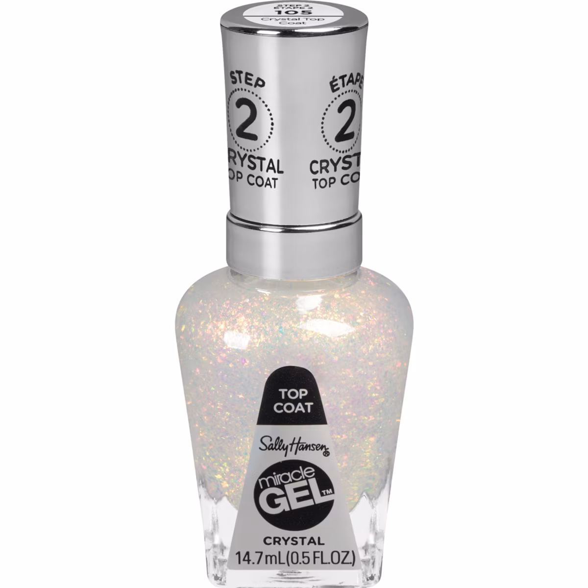 Miracle gel étape 2 105 crystal top coat