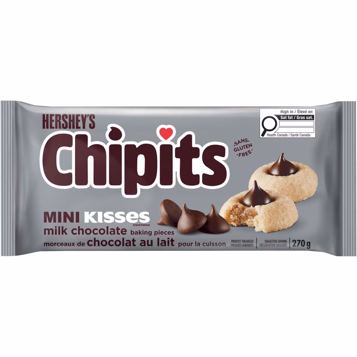Morceaux Pour La Cuisson Mini Kisses Hershey'S Chipits, 270 G