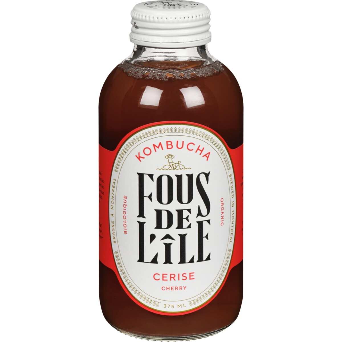 Kombucha cerise biologique